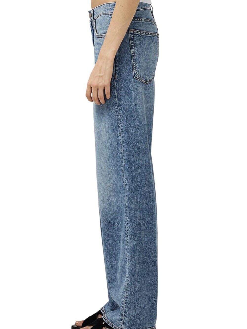 rag & bone Logan Mid Rise Featherweight Jeans - size 25 - Picture 5 of 12